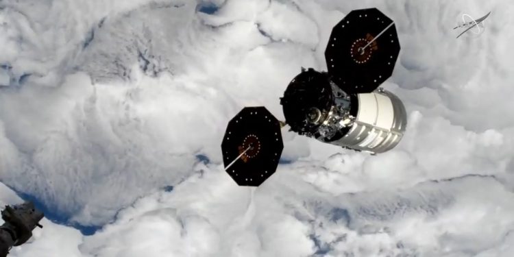 Cygnus cargo ship leaves space station to test 5G tech and spark fires in orbit