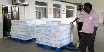Perishable cargo exports begin from MRIA with consignment of edible fish to Ukraine