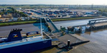 Unaccompanied ro-ro traffic up at Tilbury as vision for Thames freeport is unveiled