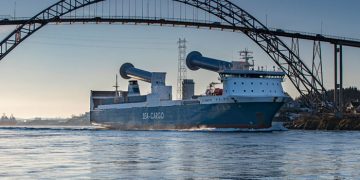 VIDEO: Sea-Cargo completes tiltable rotor sail retrofit