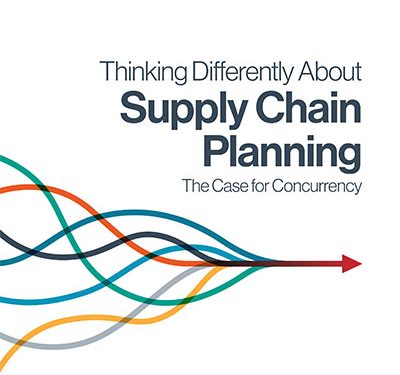 Concurrency: A new approach to supply chain planning