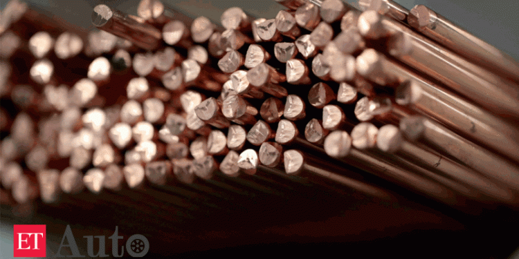 Lower dollar, inventories propel copper towards 8-year peak, Auto News, ET Auto