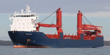 The Russian military cargo ship that violated Arctic shipping code breaks free from ice lockup