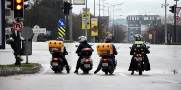Delivery bikers, supply chain lifeline, seek respect