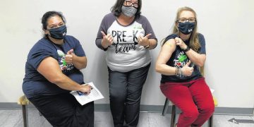 Area teachers receiving COVID vaccines