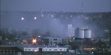 Smoke Billows From 2-Alarm Warehouse Fire In Denver