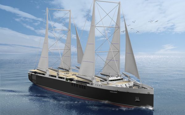 Michelin to ship tires on sail-powered cargo ships
