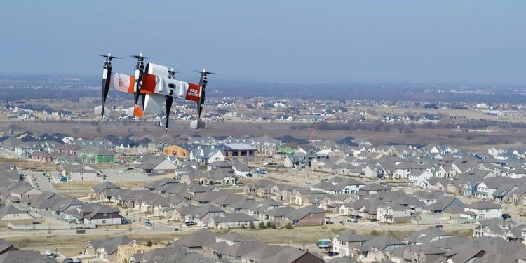 Bell cargo drone demonstrates autonomous package delivery in residential area | News