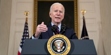 Biden signs executive order to spur domestic supply chain