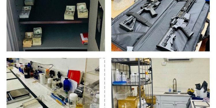 Search Warrant at Downtown Warehouse Nets 660,000 Counterfeit Items, Illegal Guns – NBC Los Angeles