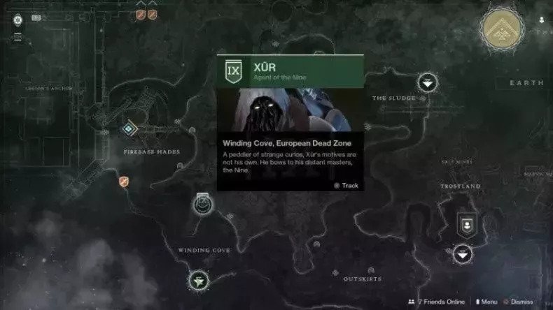 destiny 2 xur location 2-5-21