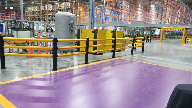 How a safety bollard has been modernised at Sigma Distribution Centres