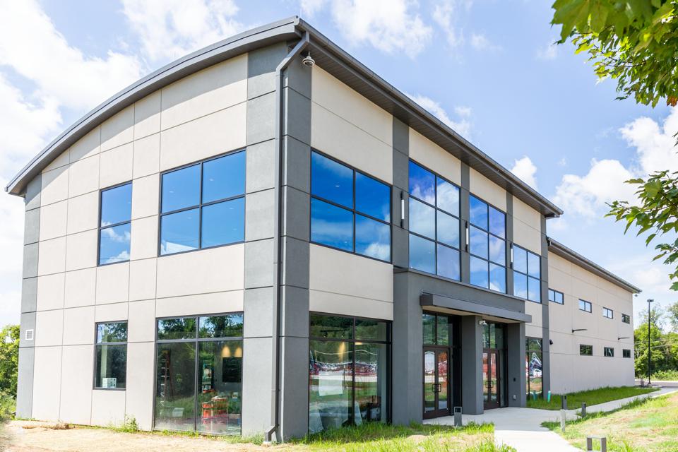 Image of the exterior of Clayton's Home Innovation Lab