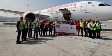 Kenya Airways Cargo deploys its newly repurposed B787F to New Delhi