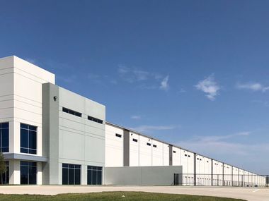 The Southlink Logistics Center building near I-20 was built by Hines and is occupied by Amazon.