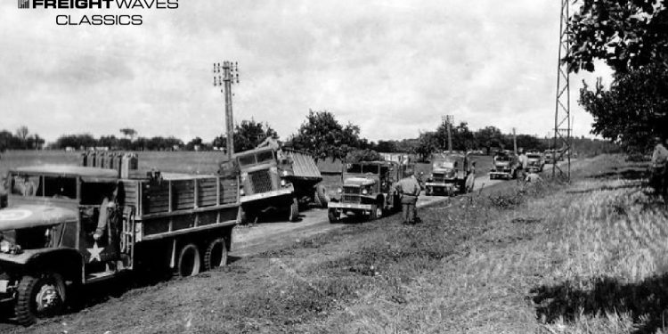 FreightWaves Classics: Red Ball Express trucks hauled critical supplies for American troops