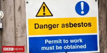 Conwy: Pupil kicking hole in wall sparks school asbestos fear