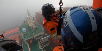 Coast Guard rescues man on cargo ship off CA Central Coast