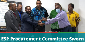 ESP Procurement Committee Sworn | Loop PNG