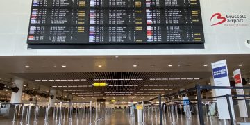 Brussels Airport saw 84% fewer passengers in January, while cargo increased by 21%