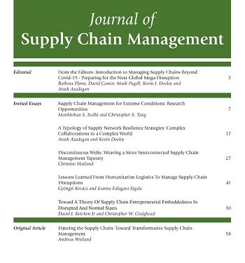 JSCM Video: Toward A Theory Of Supply Chain Entrepreneurial Embeddedness