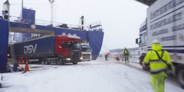 Freight is up nine percent at Port of Kapellskär