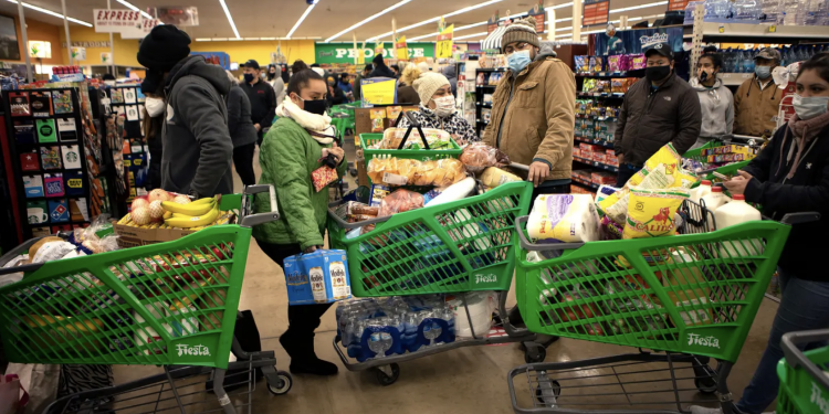 Texans running out of food as weather crisis disrupts supply chain