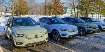 Volvo’s first EV is stuck at cargo ports waiting for a software update