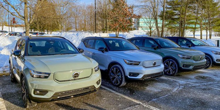 Volvo’s first EV is stuck at cargo ports waiting for a software update