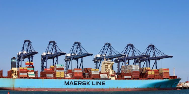 Maersk Essen nears LA more than 6 weeks after container loss