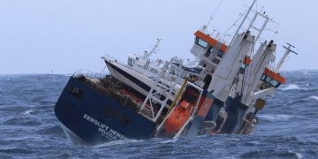 Dutch cargo ship crew rescued from rough seas off Norway