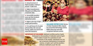 Mandatory hallmark leads to huge gold inventory pileup | Rajkot News