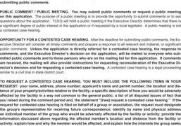 TCEQ | Public Notice | thefacts.com