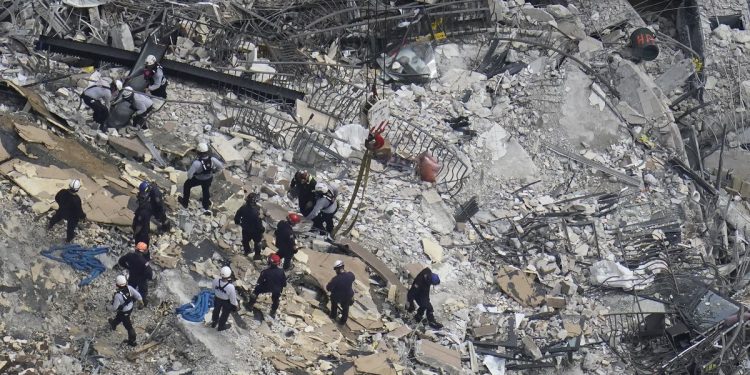 Officials say they are ending search for survivors in condo collapse