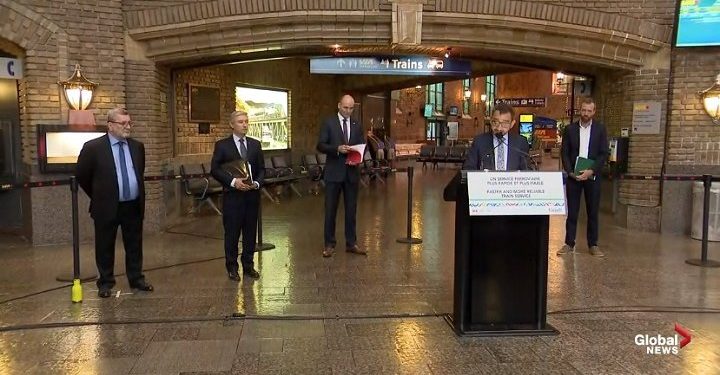 Feds set to begin procurement process for Toronto-Quebec City high-frequency rail corridor