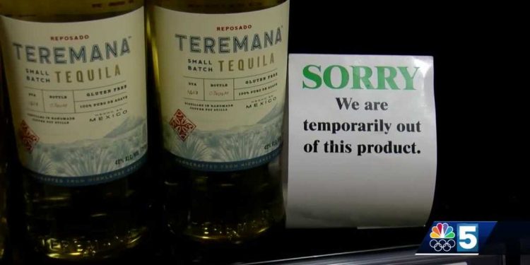 Vermont facing liquor shortages due to supply chain disruptions
