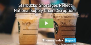 Out of Key Ingredients, Starbucks’ Store Shortages Reflect National Supply Chain Disruptions